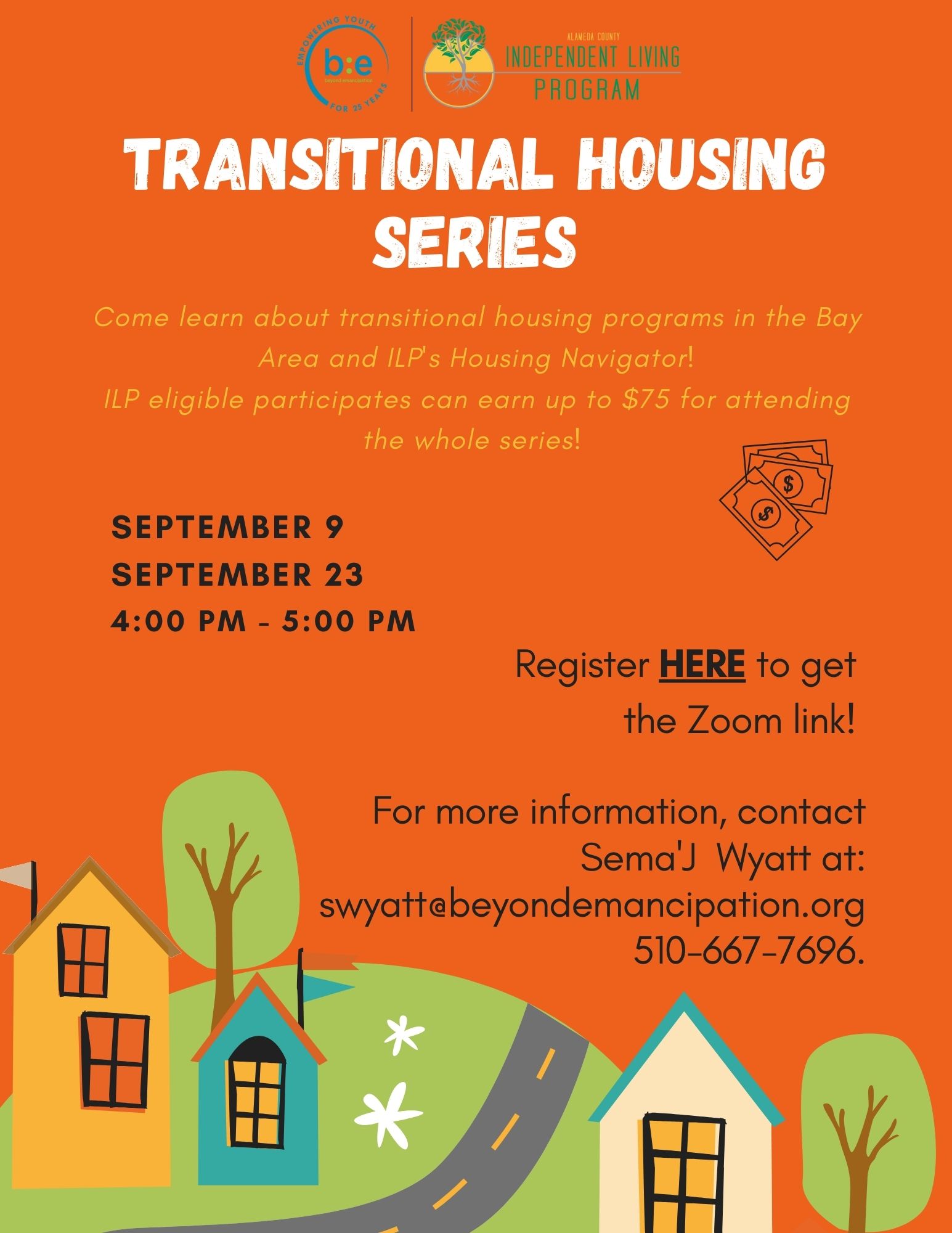 Transitional Housing Workshop Series Alameda County Independent Living Program