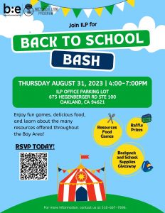 Back to School Bash @ ILP Office Parking Lot