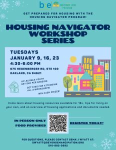 Housing Navigator Workshop Series @ ILP Office