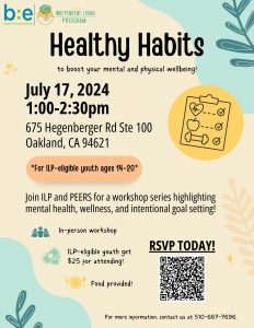 Healthy Habits Workshop @ ILP Office