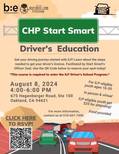 CHP Start Smart Driver's Education @ ILP Office